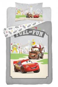 Povlečení do postýlky Cars pouť , Barva - Šedá , Rozměr textilu - 100x135