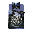 Obliečky Harry Potter Hrad , Barva - Čierna , Rozměr textilu - 140x200
