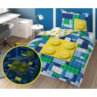Obliečky Kocky fun svietiace , Barva - Barevná , Rozměr textilu - 140x200