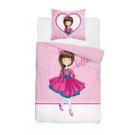Obliečky Bábika , Barva - Ružová , Rozměr textilu - 140x200