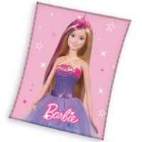 Deka Barbie Princezná , Barva - Ružová , Rozměr textilu - 150x200
