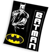 Deka Batman Strážca noci , Barva - Čierna , Rozměr textilu - 130x170