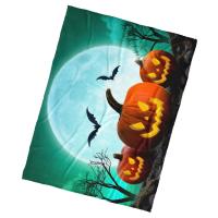 Deka Halloween tekvica , Barva - Zeleno-oranžová , Rozměr textilu - 150x200