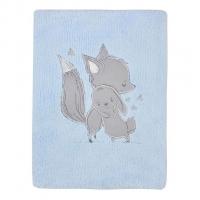 Deka Koala Foxy , Barva - Modrá , Rozměr textilu - 90x100