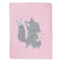 Deka Koala Foxy , Barva - Ružová , Rozměr textilu - 90x100