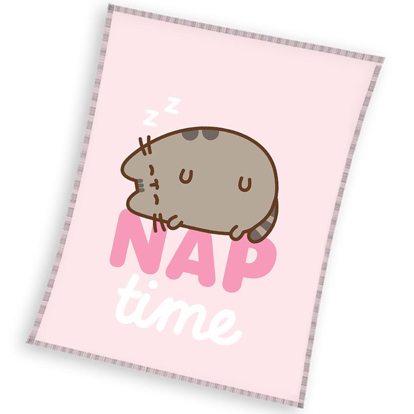 Dětská deka Kočička Pusheen Čas jít spát