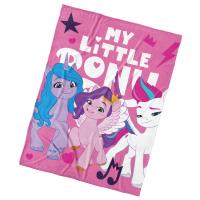 Deka My Little Pony Magické Priateľstvo , Barva - Ružová , Rozměr textilu - 130x170
