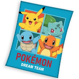Deka Pokémon Tím Snov , Barva - Modro-zelená , Rozměr textilu - 130x160