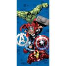 Osuška Avengers Útočí , Barva - Modrá , Rozměr textilu - 70x140