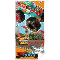 Osuška Hot Wheels Derby , Barva - Barevná , Rozměr textilu - 70x140