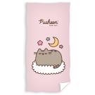 osuška mačička PUSHEEN Daydream , Barva - Ružová , Rozměr textilu - 70x140
