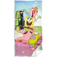 Osuška Sponge Bob a Priatelia , Barva - Barevná , Rozměr textilu - 70x140