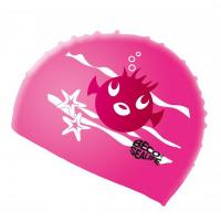 Plavecká čiapka s rybičkou , Barva - Ružová
