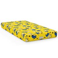Bavlněné prostěradlo Mimoni Banana Team , Barva - Žltá , Rozměr textilu - 90x200