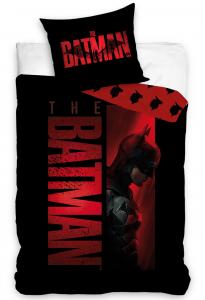 Obliečky Batman The Red , Barva - Černo-červená , Rozměr textilu - 140x200