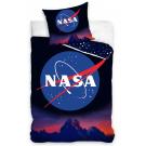 Obliečky NASA Polárna žiara , Barva - Tmavo modrá , Rozměr textilu - 140x200