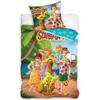 Obliečky Scooby Doo Dovolenka na Havaji , Barva - Barevná , Rozměr textilu - 140x200