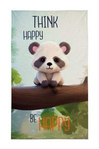 Ručník Panda , Barva - Barevná , Rozměr textilu - 30x50