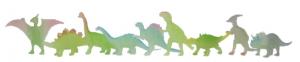 Dinosaury svietiace v tme, 9 ks v sáčku , Barva - Barevná