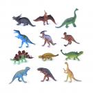 Dinosaurus 15 - 18 cm 12ks , Barva - Barevná