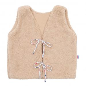 Vesta New Baby For Girls chlupatá , Velikost - 62 , Barva - Hnedá