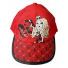 Šiltovka Ever After High , Velikost čepice - 52 , Barva - Červená