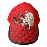 Šiltovka Ever After High , Velikost čepice - 52 , Barva - Červená