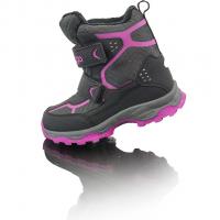 Zimné topánky WALE , Velikost boty - 25 , Barva - Černo-růžová 