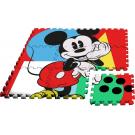 Penové puzzle Mickey v taške , Barva - Červená