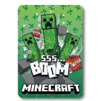 deka Minecraft Boom , Rozměr textilu - 100x140