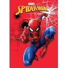 Fleece deka Spiderman Red , Barva - Červená , Rozměr textilu - 100x140