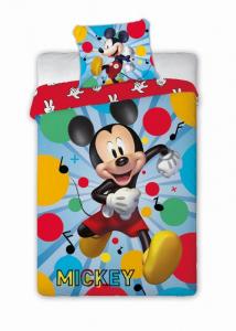 Obliečky Mickey Happy , Barva - Barevná , Rozměr textilu - 140x200