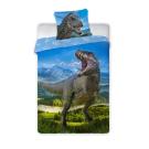 Obliečky T-Rex hory , Barva - Modrá , Rozměr textilu - 140x200