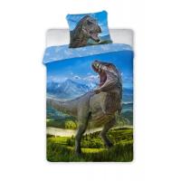 Obliečky T-Rex hory , Barva - Modrá , Rozměr textilu - 140x200