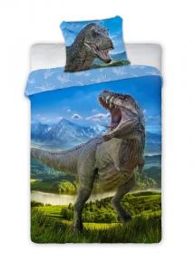 Obliečky T-Rex hory , Barva - Modrá , Rozměr textilu - 140x200