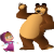 Maša a Medveď