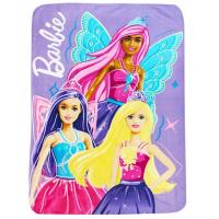 Deka Barbie , Barva - Fialová , Rozměr textilu - 110x140