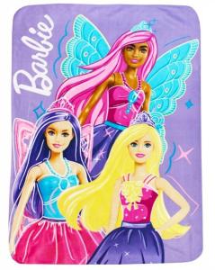 Deka Barbie , Barva - Fialová , Rozměr textilu - 110x140