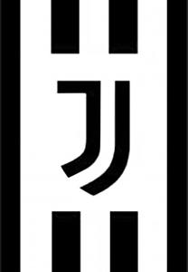 Deka Juventus FC Black and White , Barva - Bielo-čierna , Rozměr textilu - 150x200