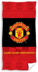 Futbalová osuška Manchester United Black