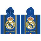 Pončo Real Madrid Famoso , Barva - Modrá , Rozměr textilu - 55x110