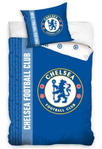 Obliečky FC Chelsea Blazon , Barva - Modrá , Rozměr textilu - 140x200