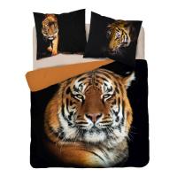Francúzske obliečky Tiger , Barva - Čierna , Rozměr textilu - 200x220