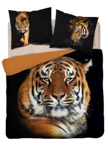 Francúzske obliečky Tiger , Barva - Čierna , Rozměr textilu - 200x220