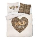 Francúzske obliečky Wild Love , Barva - Béžová , Rozměr textilu - 200x220
