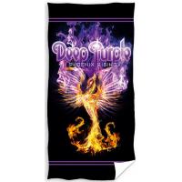 Osuška Deep Purple Phoenix Rising , Barva - Čierna , Rozměr textilu - 70x140