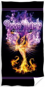 Osuška Deep Purple Phoenix Rising , Barva - Čierna , Rozměr textilu - 70x140