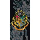 Osuška Harry Potter black , Barva - Čierna , Rozměr textilu - 70x140