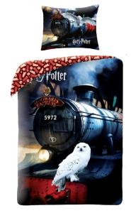 Obliečky Harry Potter Express , Barva - Tmavo modrá , Rozměr textilu - 140x200