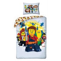 Obliečky LEGO City , Barva - Šedá , Rozměr textilu - 140x200